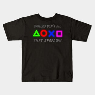 Gamer Respawn Kids T-Shirt